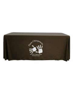 Logo 4' Throw Style Table Cover