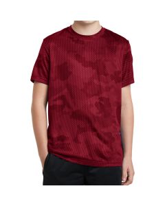 Sport-Tek Youth CamoHex Tee